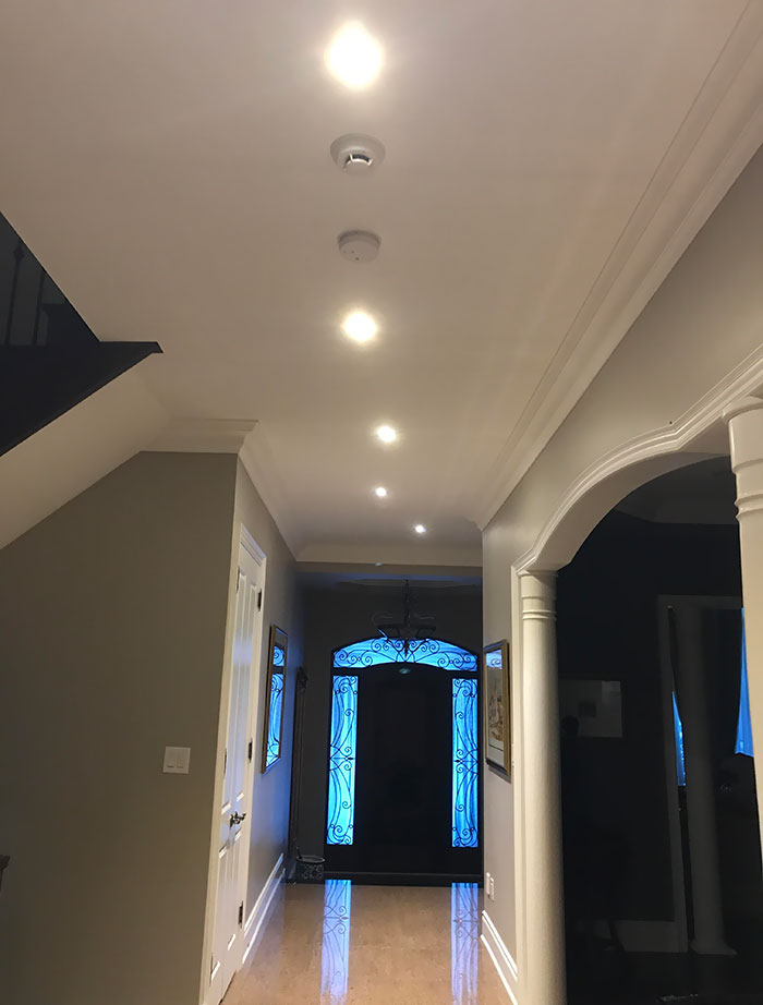 The Way That The Lights Are Placed On My Ceiling