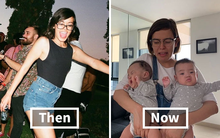 30 Hilarious Before And After Photos Of How Life Changes After Having Kids