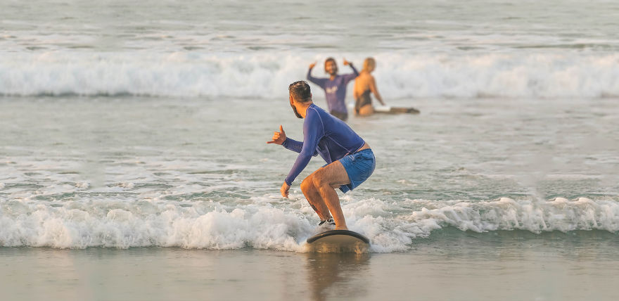 I Am Learning How To Surf