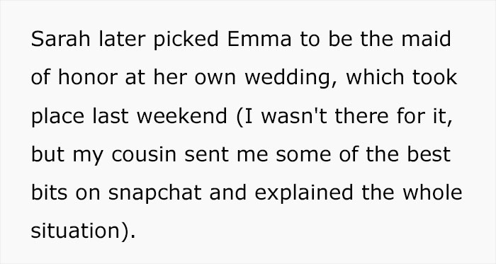 Bridesmaid Steals Bride's Spotlight At Her Wedding, Gets A Taste Of Revenge When She's The One Getting Married