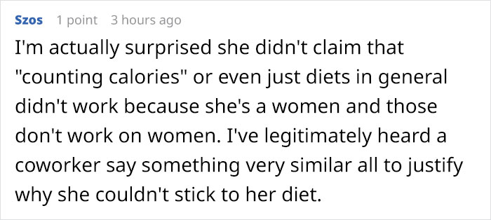 Girl Tells Guy Calorie Counting Doesn't Work, He Shuts Her Down By Listing Calories She Doesn't Count