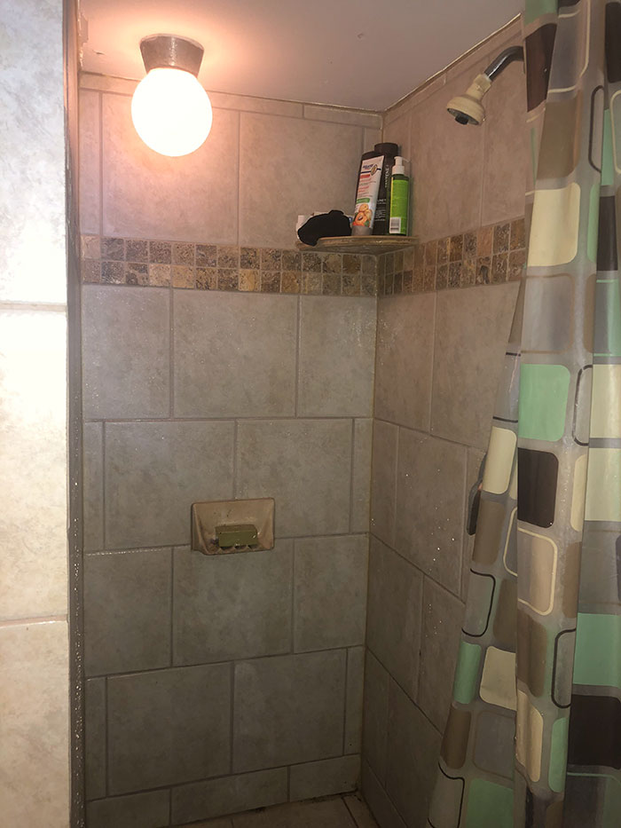 There’s A Light In The Shower Of My New Apartment