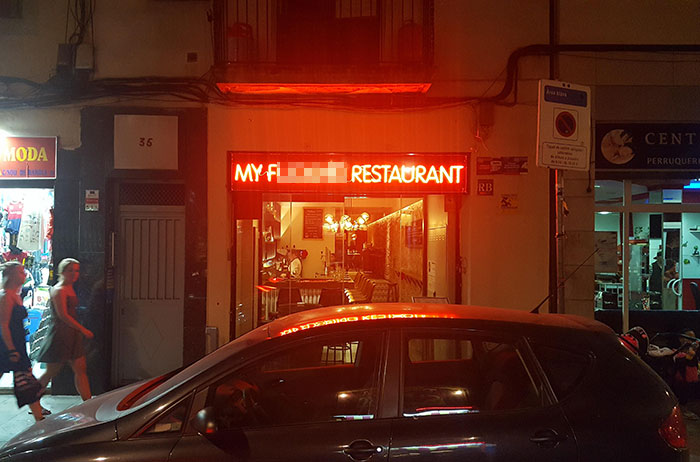 Whose ******* Restaurant Is This?