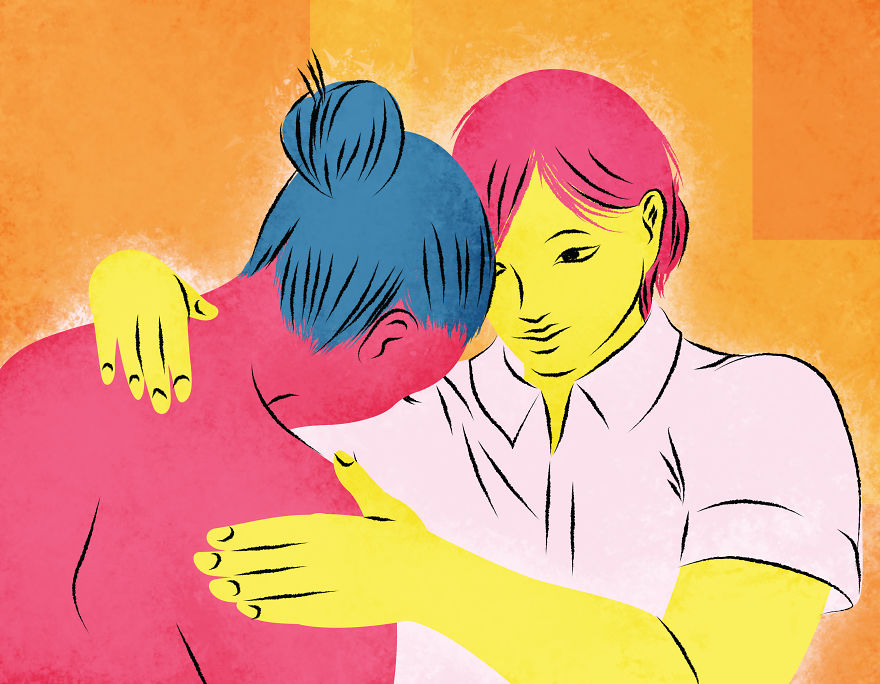 I Make Mother-Baby Art Featuring Doulas And Midwives