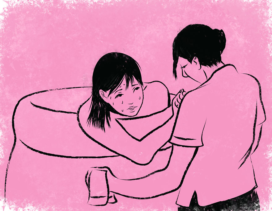 I Make Mother-Baby Art Featuring Doulas And Midwives