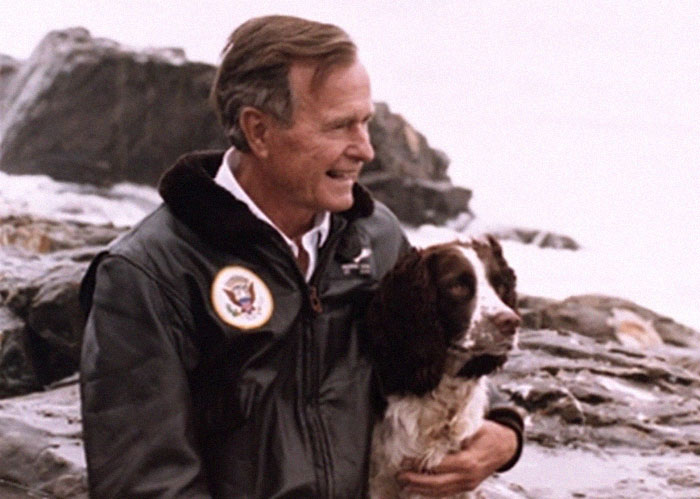 George Bush Sr. Once Wrote This Funny Memo To The White House Staff Regarding His Fat Dog Ranger