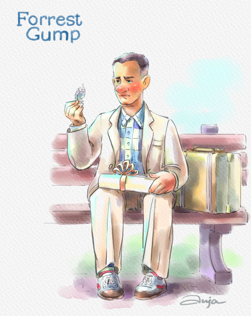 I Turned 8 Iconic Tom Hanks' Characters Into Cartoons