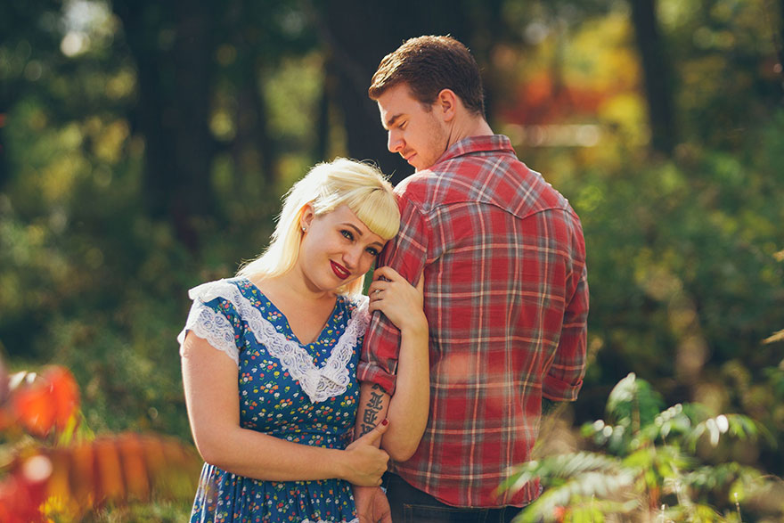 This Couple Has The Most Horrifying Engagement Photoshoot
