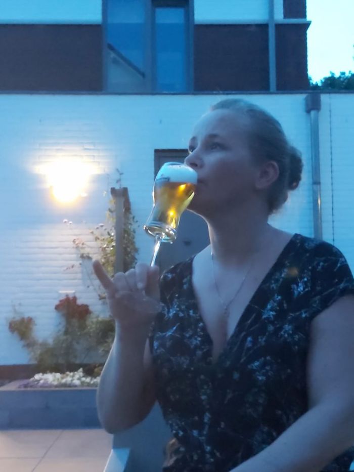 Al fin puedo beber cerveza como una dama