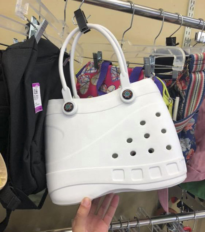 Ever Wish The Design Of Crocs Could Be Something You Carry Around??? I Have The Purse For You