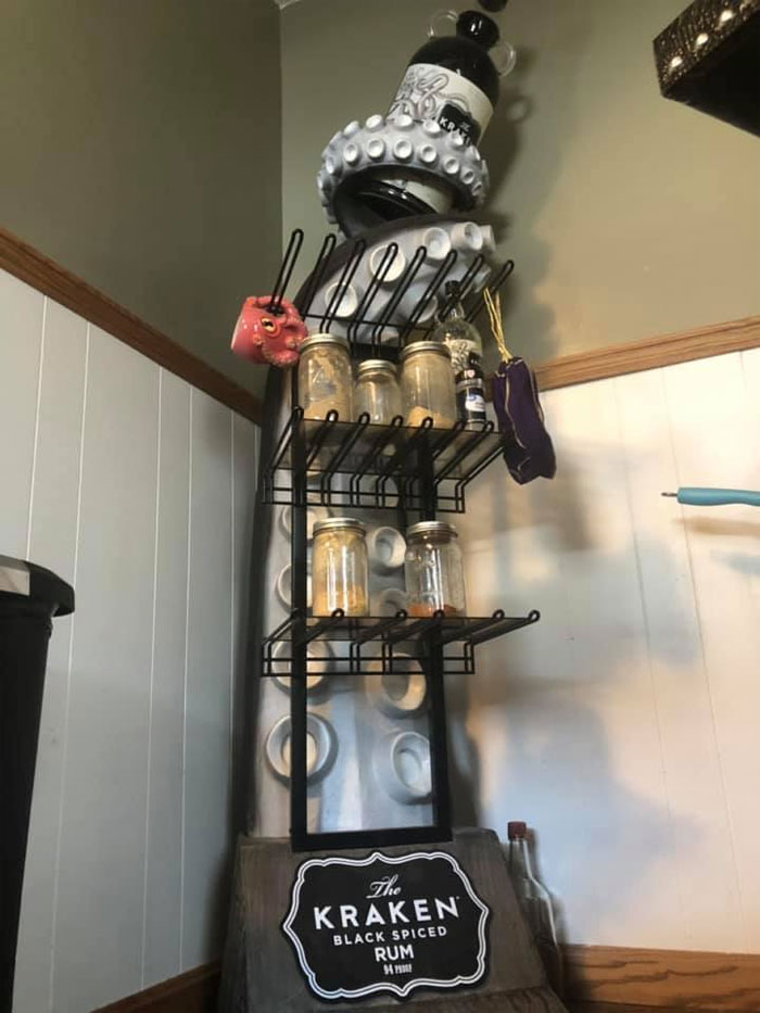 Check Out This Kraken Stand I Have In My Kitchen Now