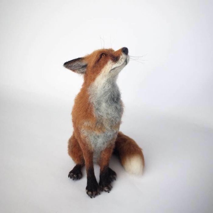A Selection Of My Needle Felted Sculptures, Celebrating British Wildlife