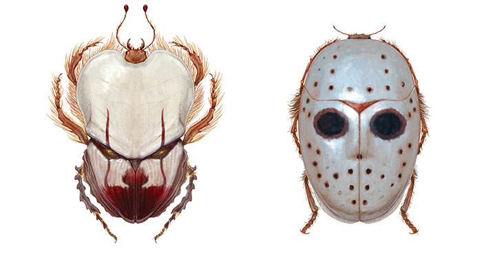 I Mutated 12 Insects To Resemble Horror Movie Characters