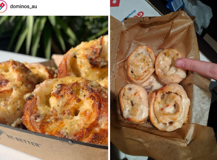 Australian Pizza Shop. Instagram vs. My Order Tonight