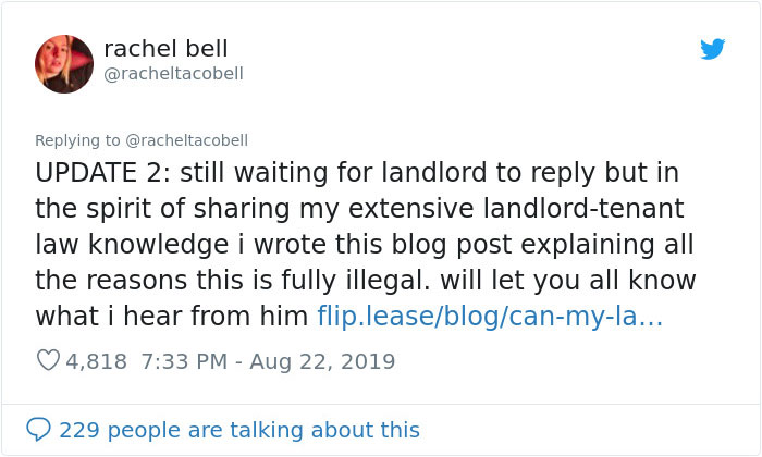Landlord Tries To Raise Rent Using A Bible Quote, Tenant Shuts Him Down With Her Extensive Law Knowledge
