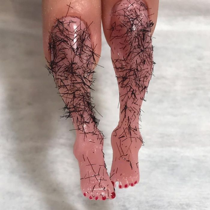 Hairy Legs Nails