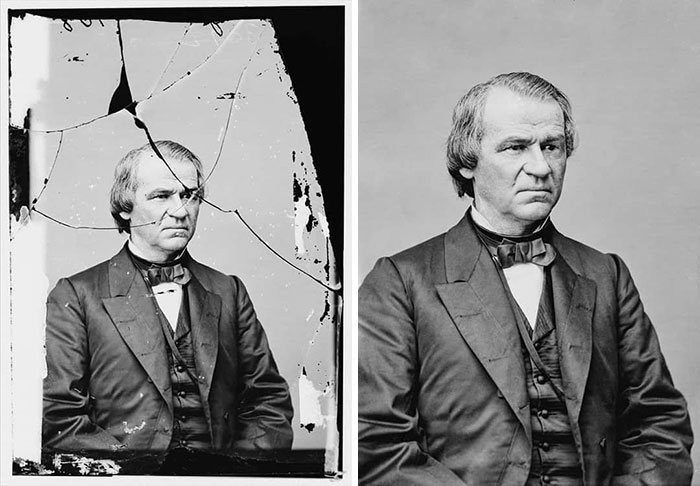 Andrew Johnson (December 29, 1808 – July 31, 1875). The 17th President Of The United States
