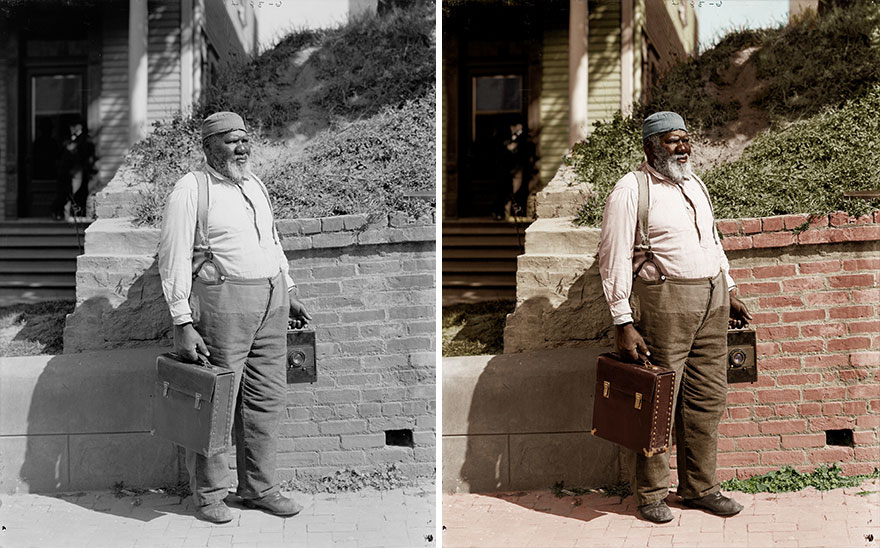 Photographer's Assistant, 1900