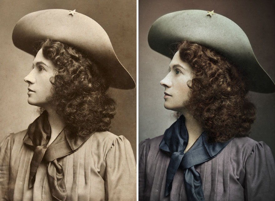 Annie Oakley, Ca. 1903
