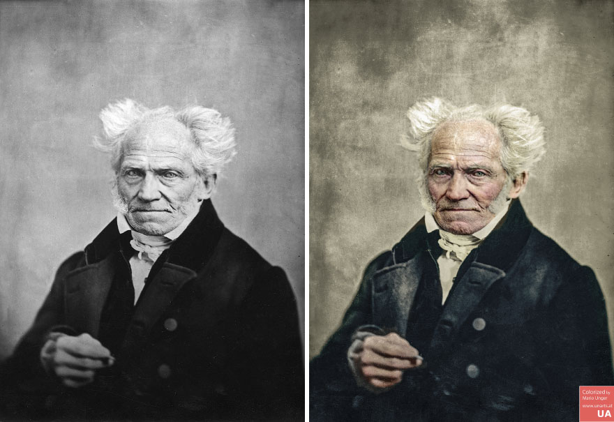 Arthur Schopenhauer By J. Schäfer, 1859