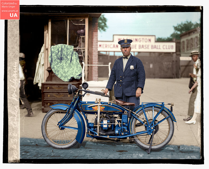 The Officer Eslie Williams And His Henderson, Washington, D.C., August 1922,