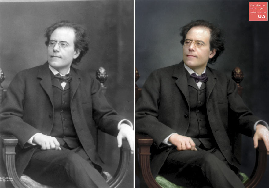 Gustav Mahler, Ca. 1909