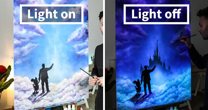 These 30 Dazzling Paintings Come To Life When You Turn Off The Lights