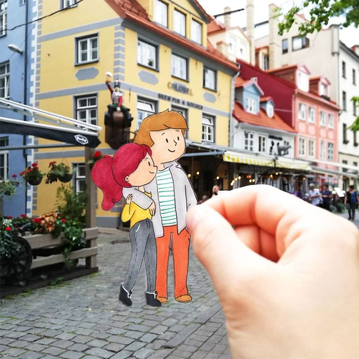I Made 20 Paper Cutouts That Tell My Travel And Life Stories For Me