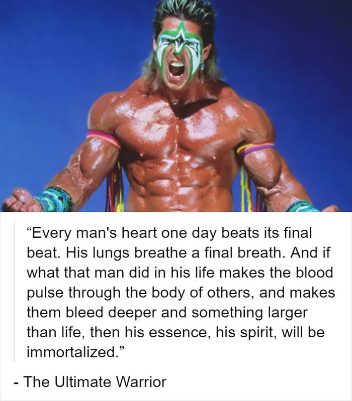 "...then His Essence, His Spirit, Will Be Immortalized"