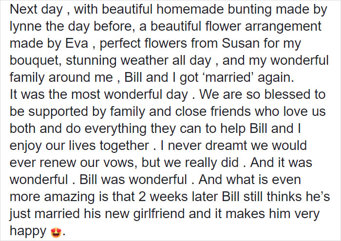 Sweet Man Suffering From Dementia Proposes To His 'Girlfriend' Who's Actually His Wife Of 12 Years