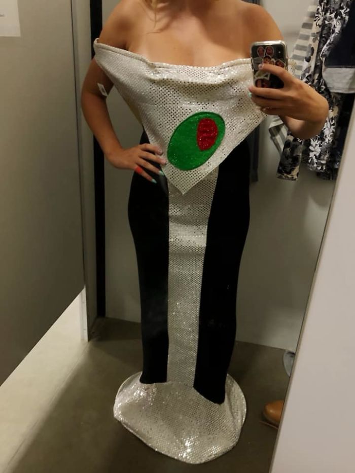 One Of My Greatest Finds! A Fancy Martini Cocktail Dress!