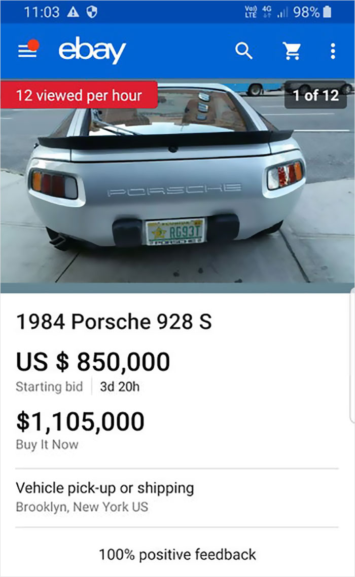 Delusional Ebay. These Typically Don't Sell For Much Over $20k