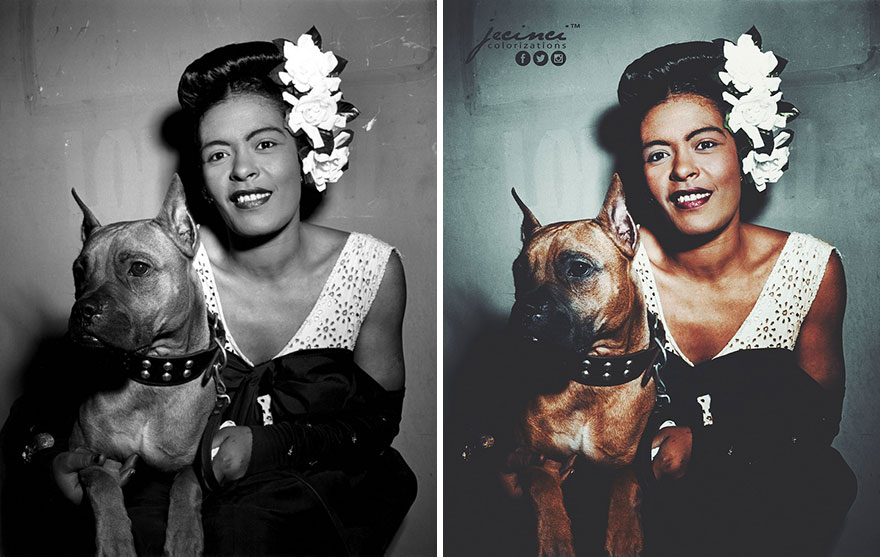 Billie Holiday And Mister, February 1947