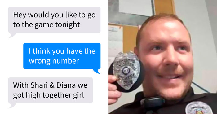 “We Got High Together:” Someone Sends Message To A Really Wrong Number – An On Duty Cop