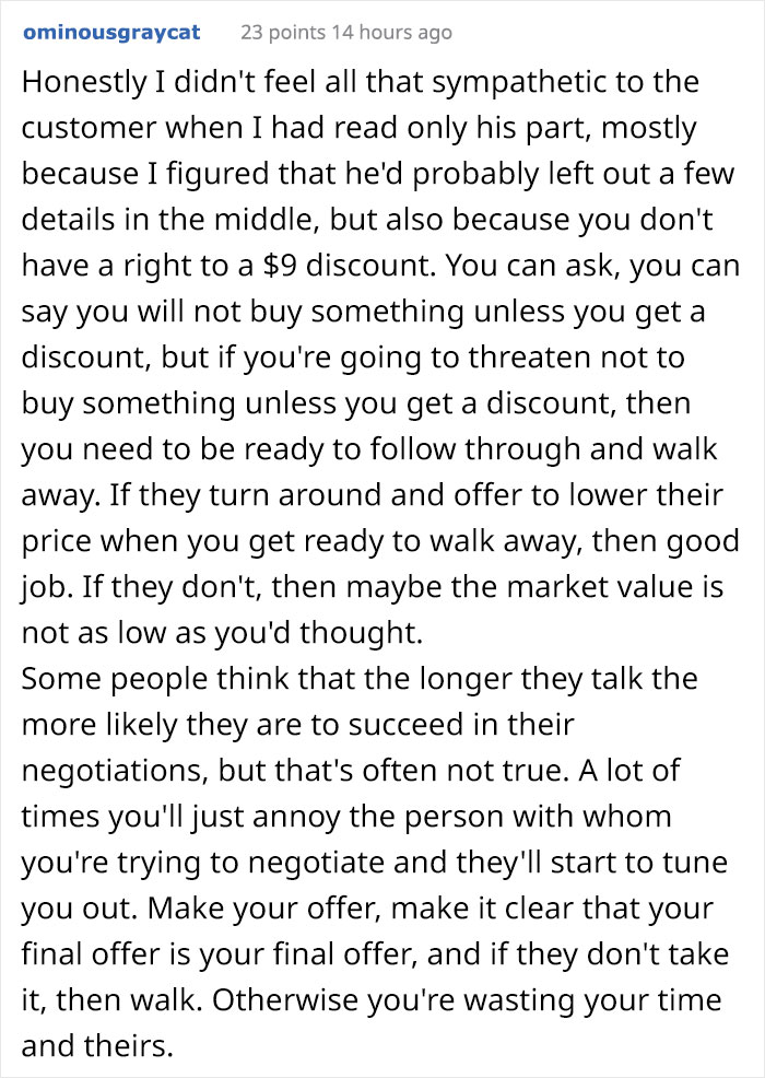 Guy Who Fails To Get A $9 Discount Leaves A 1-Star Review, Gets Shut Down By The Store Owner’s Epic Comeback