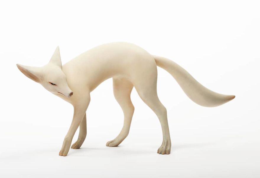 Japanese Artist Carves Dreamlike Creatures Out Of Wood
