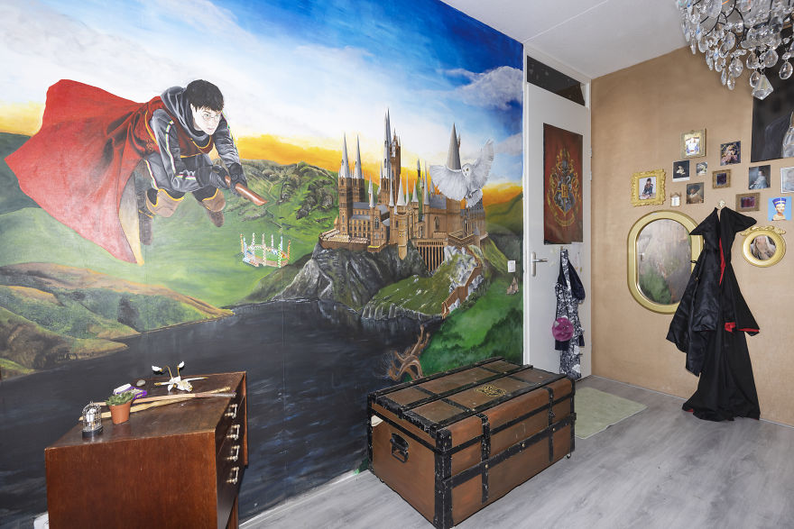 19 Pics Of My Daughter's Bedroom Turned Into Hogwarts