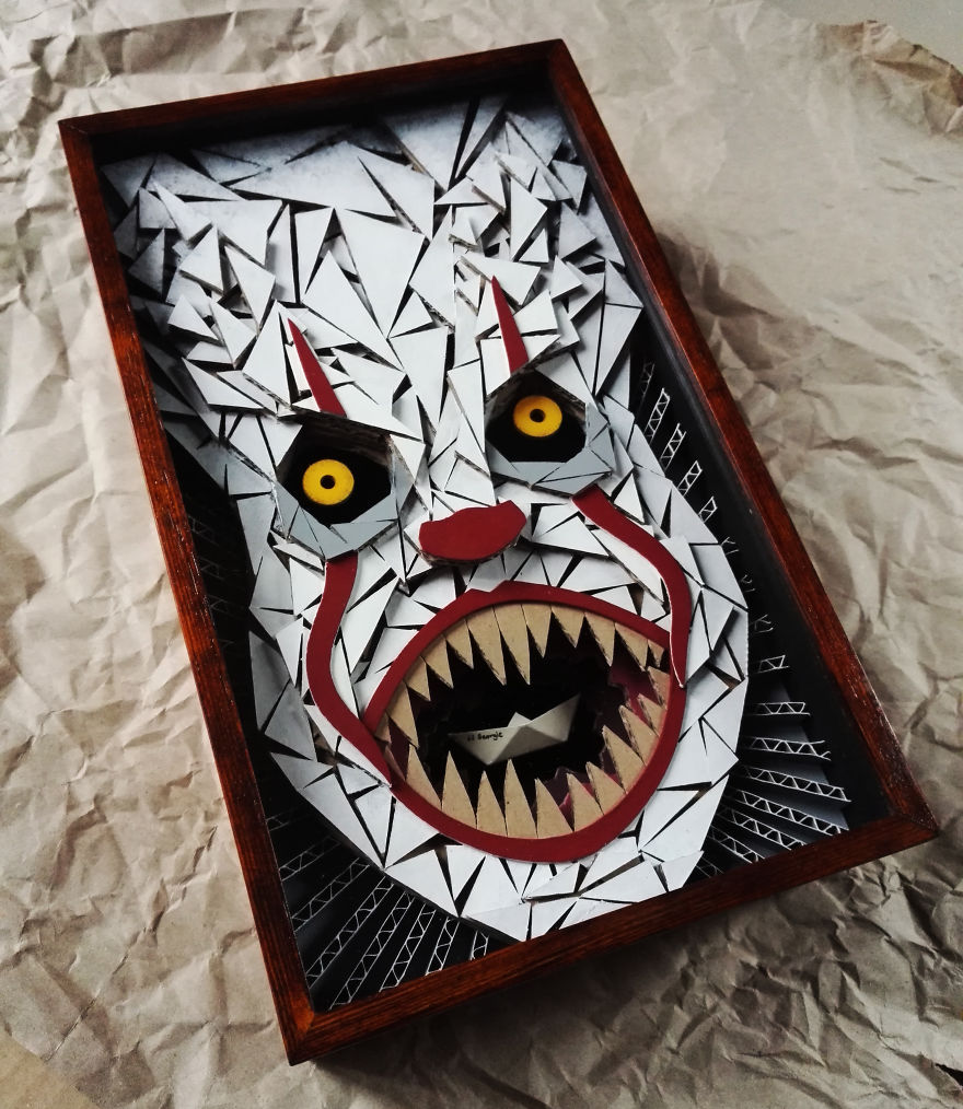 Stephen King`s "It" Shadowbox