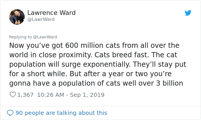 This Thread Detailing How Cats Could Take Over Scotland Is Hilarious
