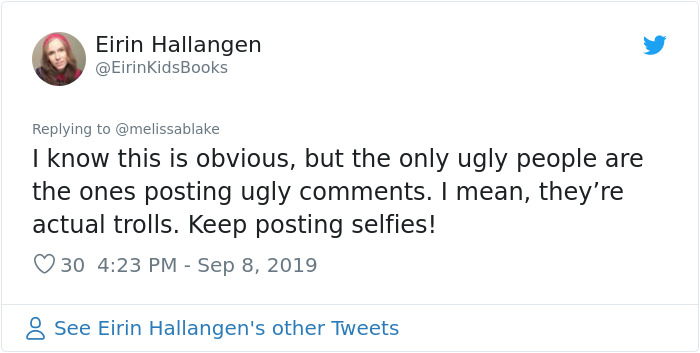 Trolls Tell Woman She's 'Too Ugly' To Be Posting Pics Of Her Face, She Responds With 3 Selfies
