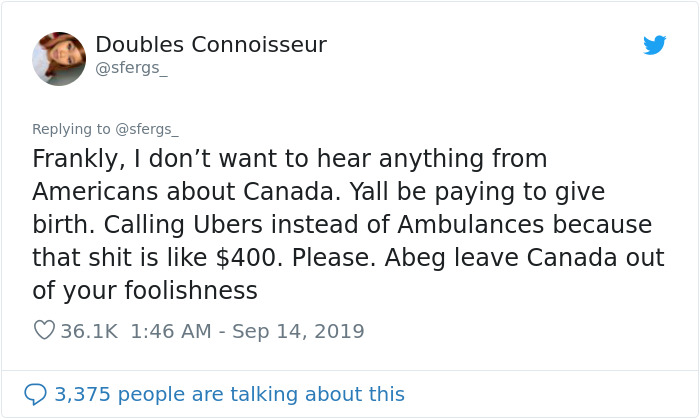 Guy Insults Canada, But This Girl Defends It With Some Truth Bombs That Get Over 1M Likes And Retweets