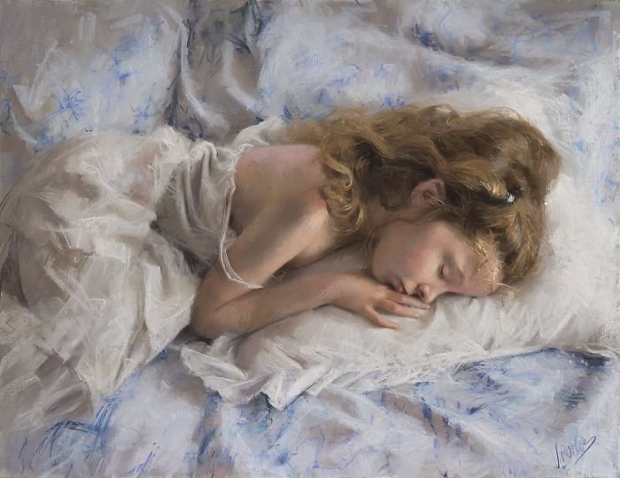 These Paintings Show Feminine Beauty In An Impressive And Poetic Way