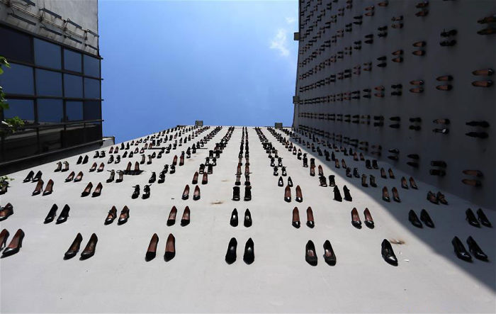 There's A Haunting Memorial In Turkey To Commemorate 440 Women Killed By Their Own Husbands Last Year