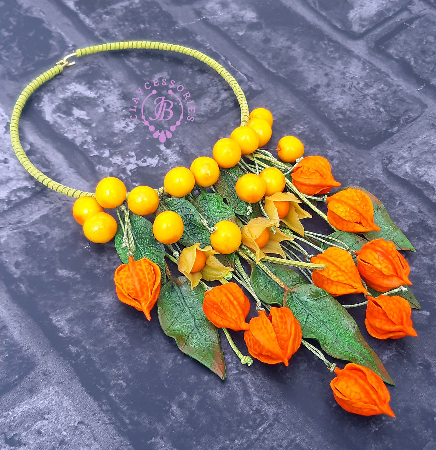 "Autumn On The Way" Jewellery Collection From Polymer Clay!