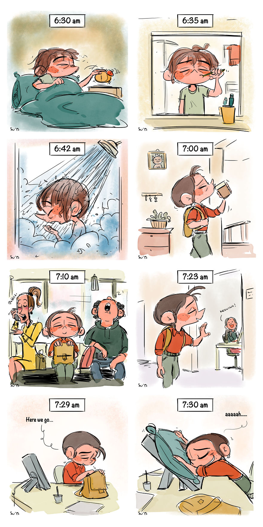 My Little Comics About Daily Life