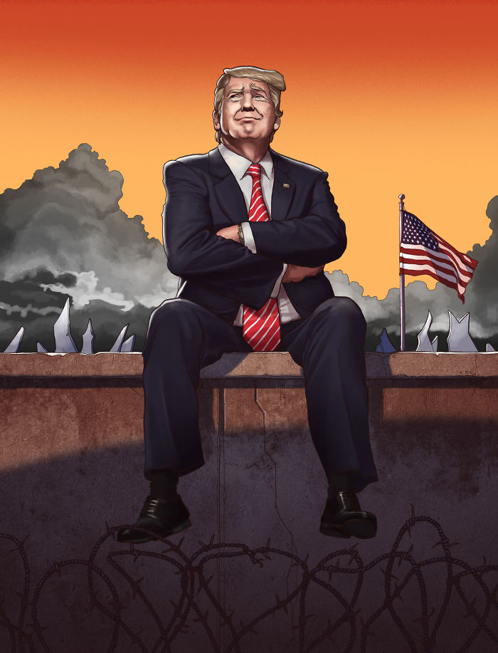 El muro de Trump