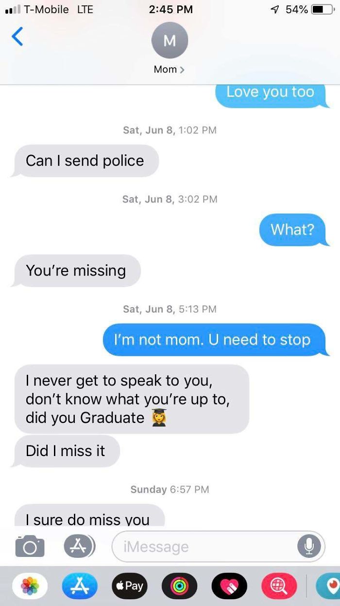 Family Tends To Call Police After We Argue On The Phone. More In Comments