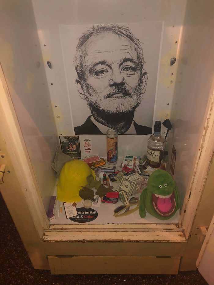 The Bar I Went To Last Night Had A Shrine To Bill Murray