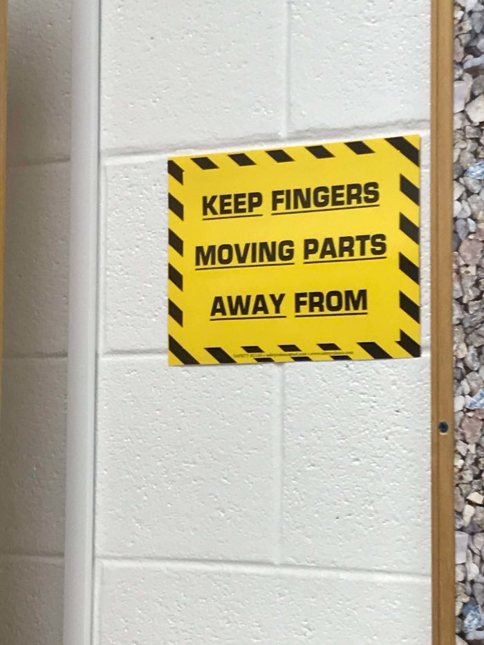 This Sign At My School