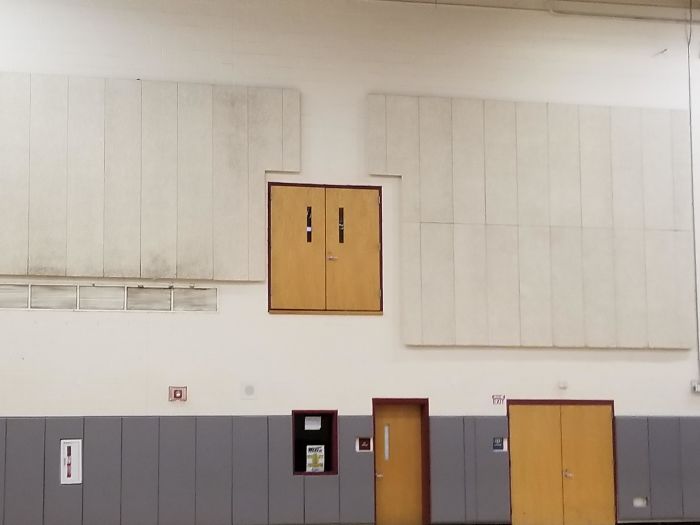 Extreme Entrance To School Gym
